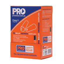 Load image into Gallery viewer, ProBullet Earplugs UnCorded Box of 200 pairs