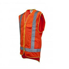 Load image into Gallery viewer, Hi-Vis Orange Safety Vest